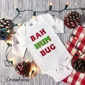 🎄Bah Hum Bug Onesie Funsie